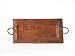 Hand-hammered Copper Tray with Handles