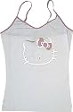 Hello Kitty Silver Face Outline White Camisole for women