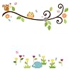 ROOMMATES RMK1861SCS Happi Scroll Branch Peel and Stick Wall Decals