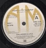 EVERY LITTLE TEARDROP 7 INCH (7" 45) UK A&M 1977