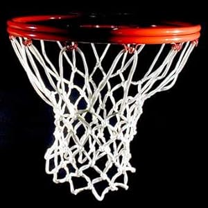 CSI Heavy Duty White Nylon Basketball Net