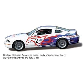 Scalextric 1:32 Slot Car Ford Racing Performance Parts Mustang FR500C 2007 European Cup Winner C3000