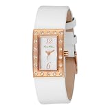 Paris Hilton Women039s 138509960 Small Rectangular White Dial Watch on sale