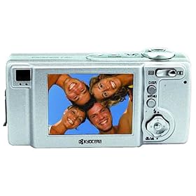 Kyocera Finecam L3V MP Digital Camera with 3x Optical Zoom
