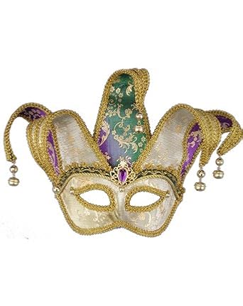Magic color-changing Mardi Gras mask! Magic color-changing Mardi Gras mask!