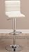 Cut Out Back Barstool in White Finish (Set of 2) by Coaster Furniture