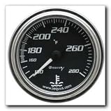 Equus 2 Chrome Mechanical Water Temperature Gauge Kit (270)