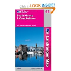 South Kintyre and Campbeltown (Landranger Maps) (OS Landranger Map)