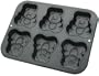 Kaiser Bakeware Noblesse 6-Cavity Nonstick Mini-Bear Muffin Pan