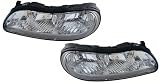 1997-2003 (1998 1999 2000 2001 2002 97 98 99 00 01 02 03) Chevy Malibu Headlight - One Pair (Both Driver and Passenger Sides) - DOT Certified Chevrolet Headlights