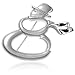 Sterling Silver Snowman Brooch
