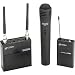 Azden Dual-channel On-camera Uhf Lavaliere and Hand-held Wireless Microphone System