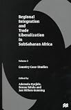Cover of Regional Integration and Trade Liberalization in Subsaharan African by  0312217692