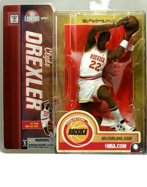 Childrens Toyshop  Toys : McFarlane Toys 6" NBA Legends Series 2 - Clyde Drexler