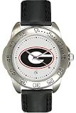 Georgia Bulldogs- (University of) Mens Leather Sports Watch