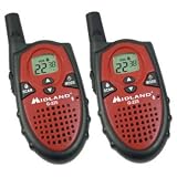 Midland Pair Hand-Held Radios with Extra Features