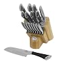 Chicago Cutlery Fusion 18-Piece Knife Set with Block