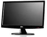LG W2443T 61 cm (24 Zoll) Widescreen TFT Monitor DVI-D (Kontrastverhältnis 30.000:1, Reaktionszeit 2ms) schwarz