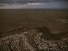 Aerial of an Albuquerque Subdivision Abutting against an Escarpment Artists Photograp...