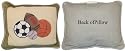 Lambs & Ivy Sports USA Decorative Pillow