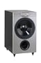 Athena AS-P400 10-Inch 400-Watt Peak Subwoofer, Black Ash/Silver