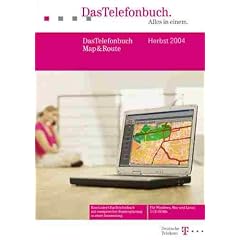 Telefonbuch Deutschland+Map&Route Herbst 2004