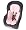 Kiddopotamus Snuzzler Complete Head and Body Support, Ivory Fleece & Pink Trim