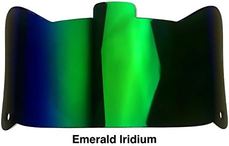 SHOC Visor - EMERALD GREEN IRIDIUM