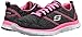 Skechers Sport Women's Pretty City Fashion Sneaker,Black/Hot Pink,8.5 M US