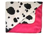 Winter Cerise Cow Blanket