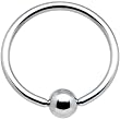 14 Gauge STEEL BCR Captive Ring - 16.7mm
