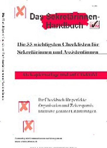 Produkt-Bild: Die 55 wichtigsten Checklisten f&uuml;r Sekret&auml;rinnen und Assistentinnen