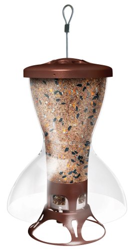 Opus 51092 Fortress Bird Shelter Squirrel Proof Bird Feeder