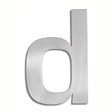 Brushed Stainless Steel House Marker &acute; d &acute; ( Stainless Steel ) ( 5.9 &acute; H ) - B0001LUFCQ