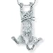 Sterling Silver Cat Pendant