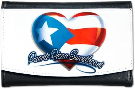 Artsmith, Inc. Mini Wallet Puerto Rican Sweetheart Puerto Rico Flag