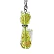 Handmade Cat Shaped Murano Glass with Gold Foil- Green