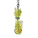 Handmade Cat Shaped Murano Glass with Gold Foil- Green