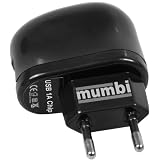 mumbi Universal USB Netzteil 220V schwarz 1000mAh Ladeger�t 5V 1A 100-240 Voltvon "mumbi"