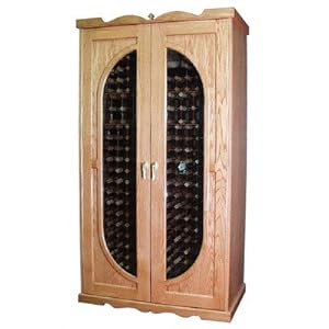 Vinotemp 440 Monaco 440 Monaco Oak Wine Cooler Cabinet Wood Finish: Honey Rubbed Maple Vinotemp 440 Monaco 440 Monaco Oak Wine Cooler Cabinet Wood Finish: Honey Rubbed Maple