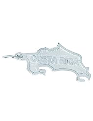 Sterling Silver COSTA RICA Charm