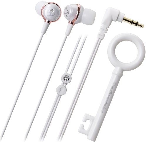 audio-technica インナーイヤーヘッドホン ATH-CKF500 WH