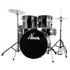 XDrum Rookie SET, Pure Black + Drumschool inkl. DVD