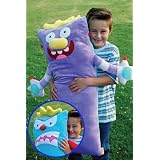 Alex Moody Monster Reversible Body Pillow - Multicolor (34 x 14 x 9) by 