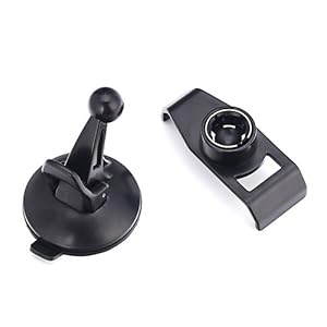 ChargerCity GPS Garmin Nuvi Windshield Ball & Socket Suction Cup Mount & Bracket Unit Holster Bundle