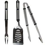 NFL San Diego Chargers Stainless Steel BBQ Set