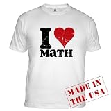 I Love Math Fitted T-Shirt