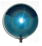 VCS TSD12 Mirror Ball 12-Inch Turquoise Stardust Stainless Steel Gazing Globe