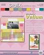 Value Vellum Paper 8-1/2 Inch x11 Inch 40 Color Sheets