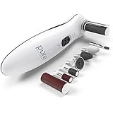 PurePedi Deluxe - 8-in-1 Personal Manicure and Pedicure Kit - Lightweight Set Attachments Includes Callus Remover, Nail Buffer & Polisher, and More